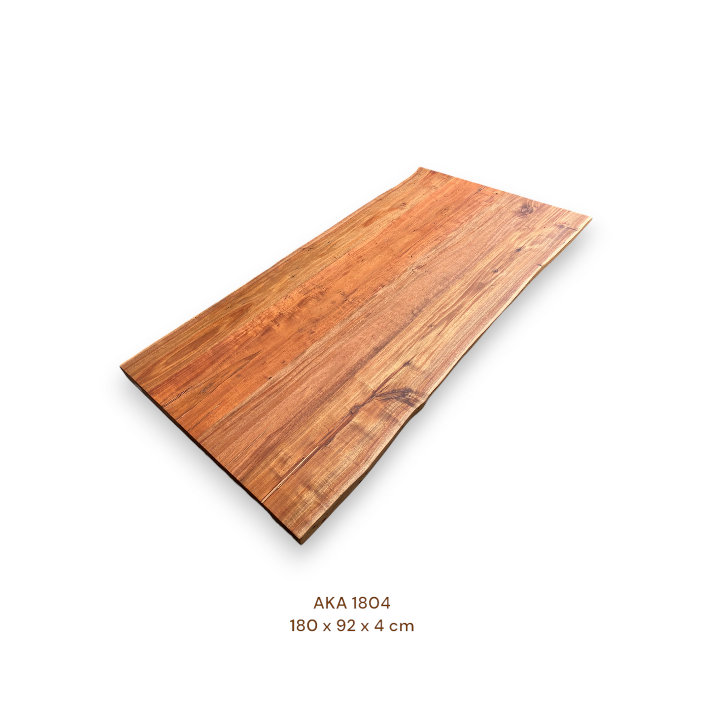 Massivholz Esstischplatte aus Akazienholz 180x92 cm | Premium-Unikat