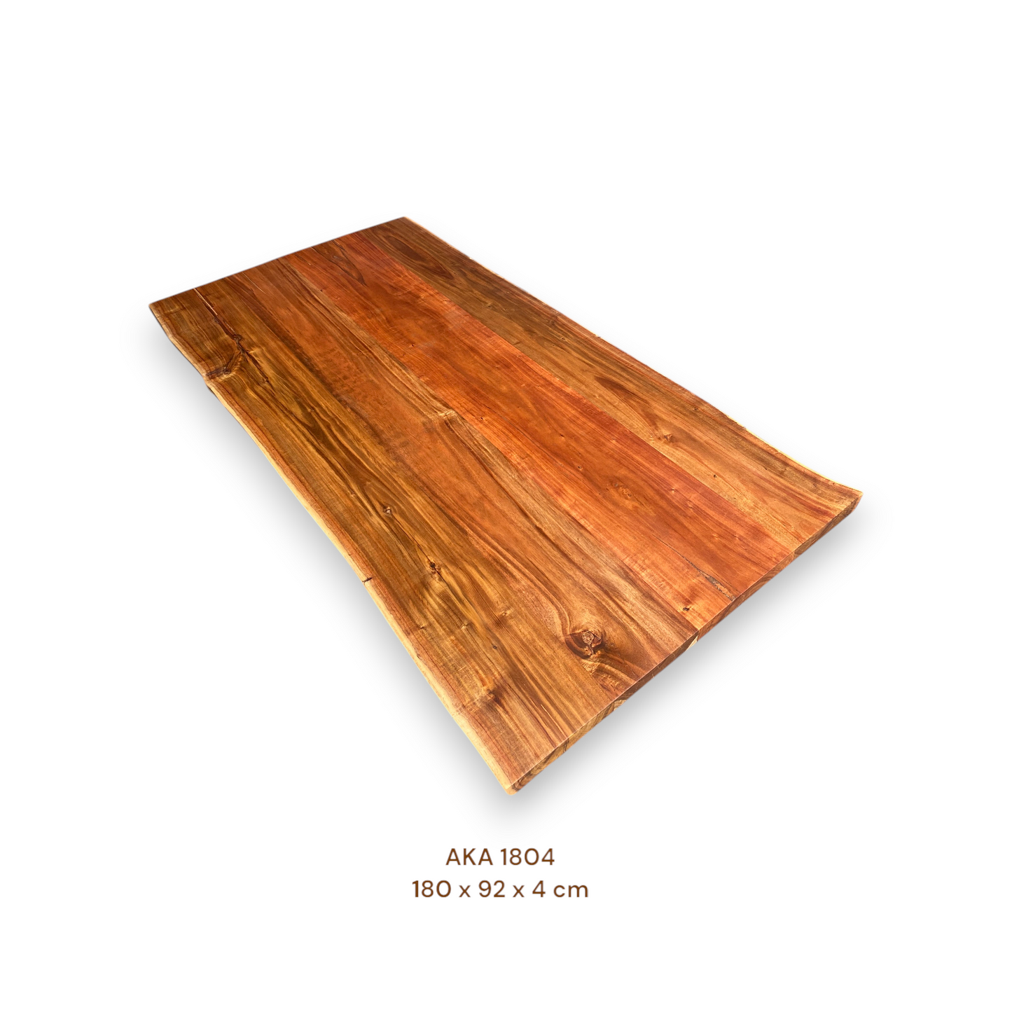 Massivholz Esstischplatte aus Akazienholz 180x92 cm | Premium-Unikat