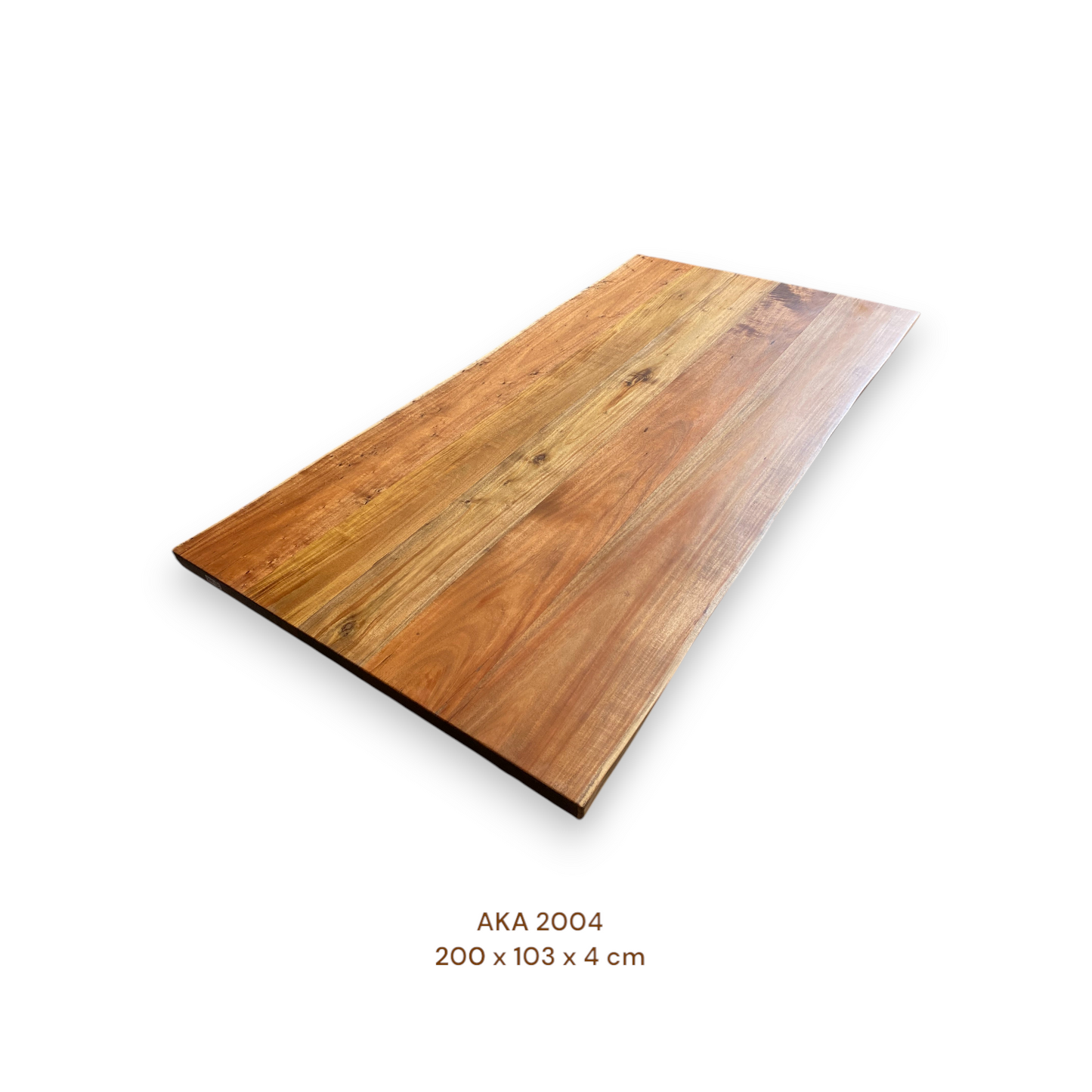 Massivholz Esstischplatte aus Akazienholz 200x103 cm | Premium-Unikat